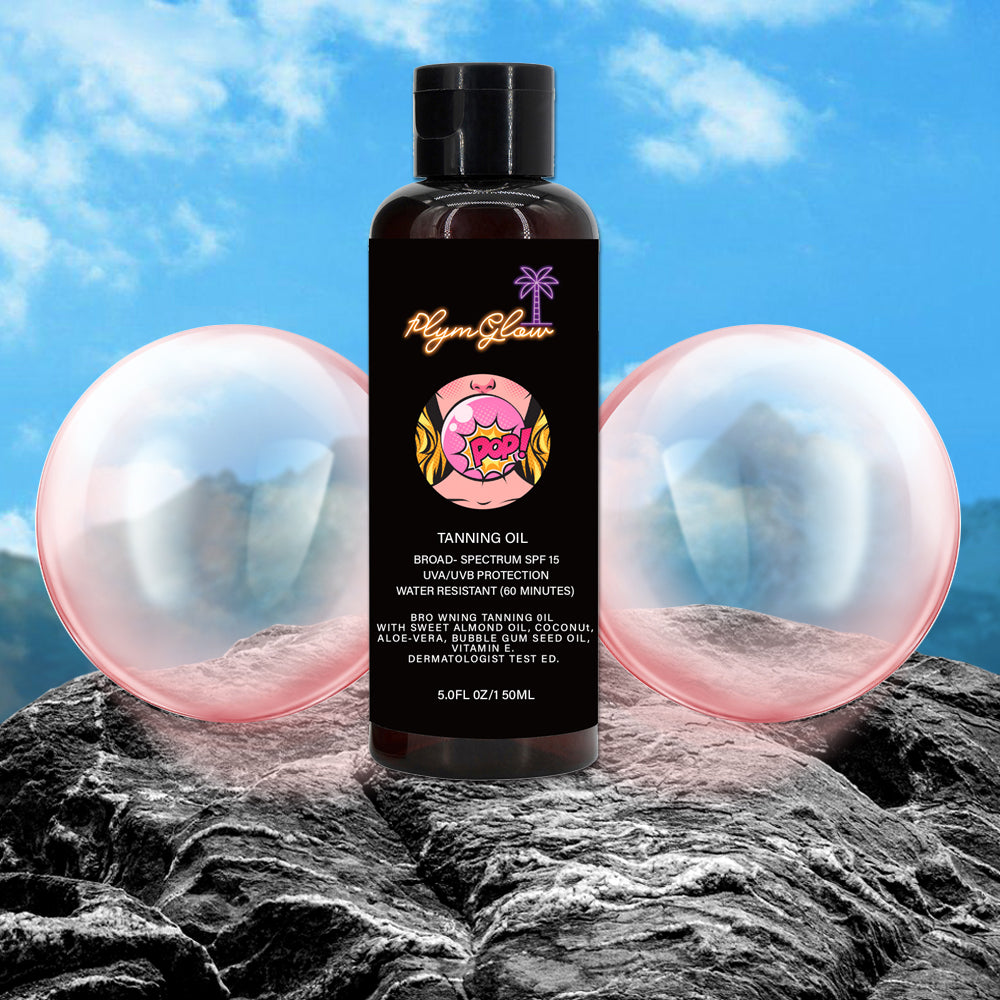 Bubblegum SPF Tanning oil