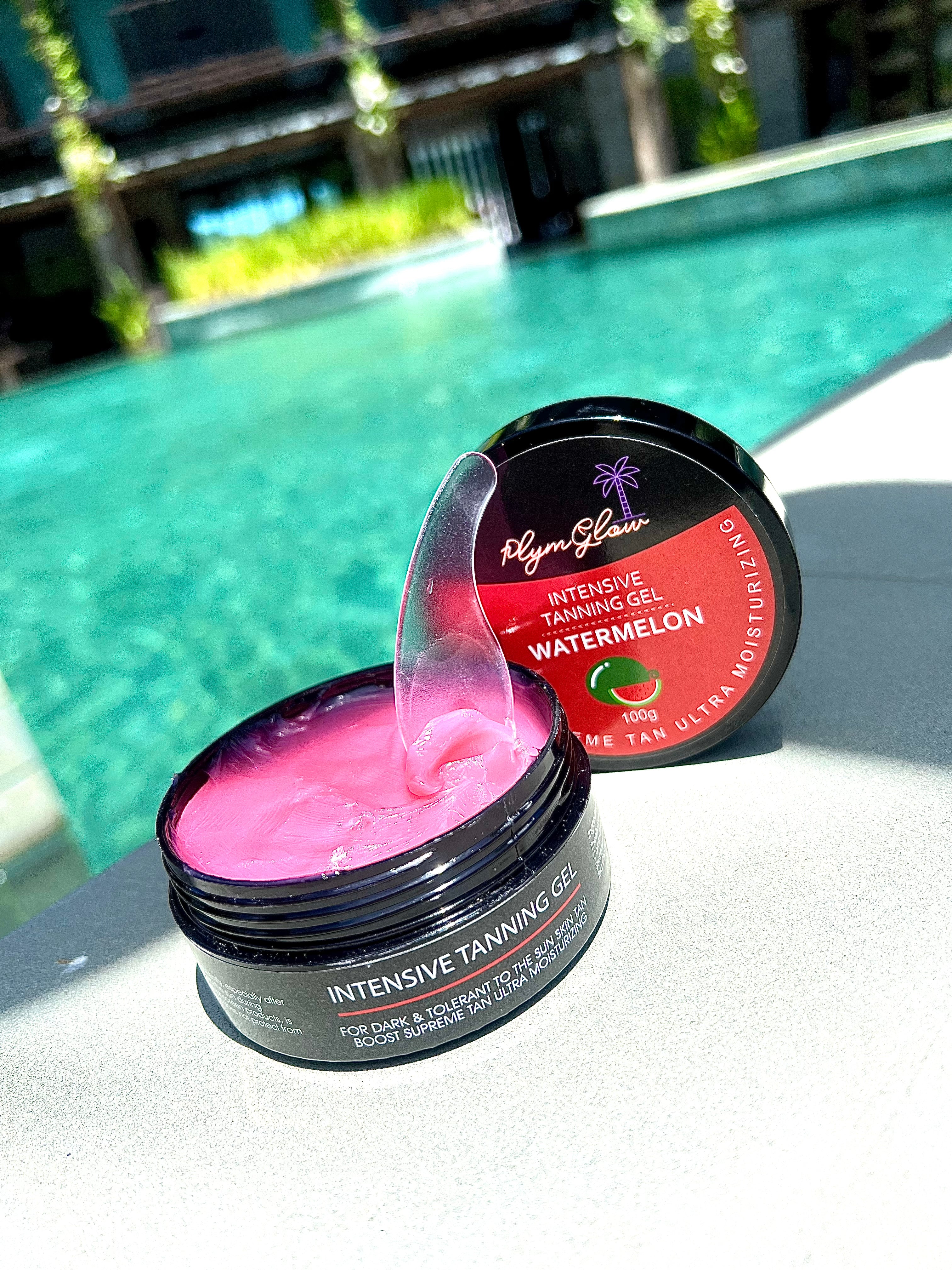 PlymGlow Watermelon Intensifying Tanning Gel 100g